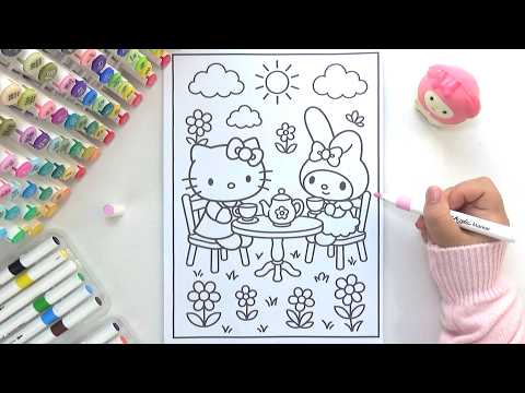 Coloring Pages For Adults Hello Kitty
