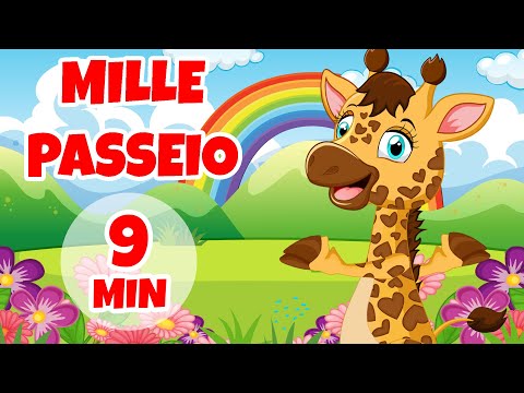 Mille Passeio - Giramille 9 min | Desenho Animado Musical