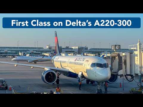 Miniatura de YouTube para Delta Air Lines Airbus A220-300