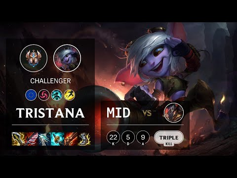 Tristana Mid vs Twisted Fate - EUW Challenger Patch 10.25b