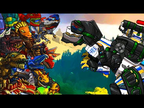 Tyrabo Double Cops Armor - Lv 67 - Dino Robot Battle Arena