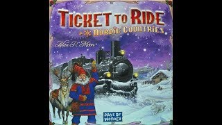 To the Table: Ticket to Ride: Nordic Countries Live Playthrough
