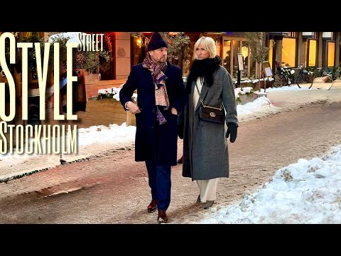 ❄️ Stockholm January Street Fashion | Scandinavian Winter Outfits | Cold Weather Style