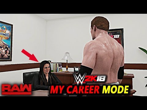 WWE 2K18 My Career Mode - Ep 1 - RAW TV DEBUT!!! [WWE 2K18 MyCareer Part 1]