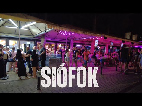 Siófok Petőfi sétány | Petőfi walkway - Balaton - Hungary