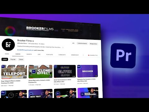 5 EASY Text Effects in Adobe Premiere Pro 2024