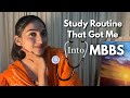 The Study Routine That Got Me Into MBBS How To Cover Backlogs Neet 2026 Swathi Chola