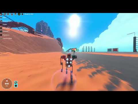 fastest bipedal mech in trailmakers???