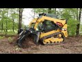 Cat® Industrial Grapple Rake Attachment at Work