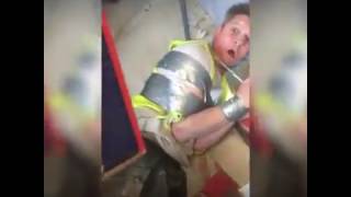 Builder is terrified of spiders ???