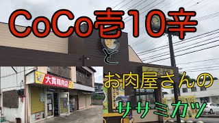 【遊郭DISCO】CoCo壱10辛カレーとお肉屋さんのササミカツを喰らっちゃう【茨城グルメ】