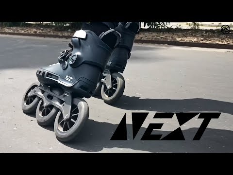 Barcelona Big Blue's - Lomax on Powerslide Next Navy 125