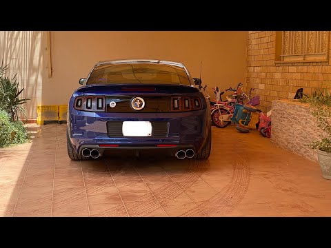11-14 mustang with 178 kooks Long Tube Headers & catted H pipes with Ford Racing Axle-Back quad tips