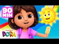 Dora Having Fun In The Sun For 90 Minutes ️ Dora Friends