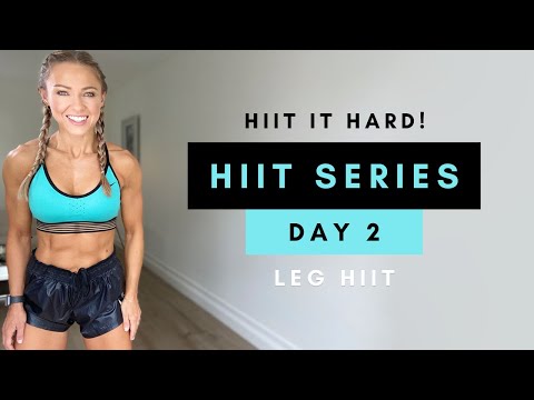 20 Min BURPEE HIIT WORKOUT at Home HIIT it Hard Series Day 1