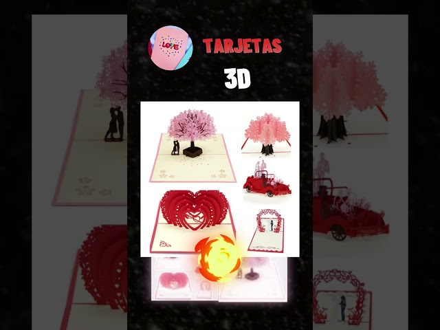 Vídeo relacionado con Vicloon Tarjetas de Felicitación, Tarjeta de San Valentín con Sobre, Tarjeta de Felicitación Pop Up 3D, Tarjeta de Felicitación de Boda e Invitación, Rosa Sakura Romántica Tarjeta Cumpleaños