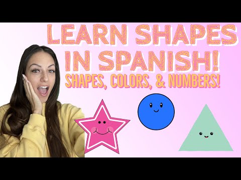 Spanish Learning for Babies - Shapes in Spanish - Educational Video for Kids