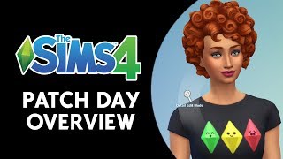The Sims 4 Patch Day Video Overview! (NEW CONTENT)