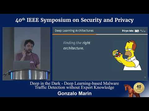 Deep in the Dark - Deep Learning-based Malware Traffic Detection without Expert Knowledge