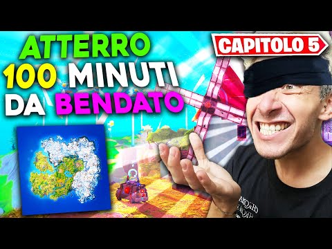 ATTERRO PER 100 MINUTI da BENDATO nel CAPITOLO 5 di FORTNITE !!