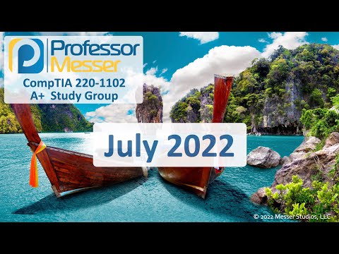 Professor Messer s 220 1102 A Study Group December 2023