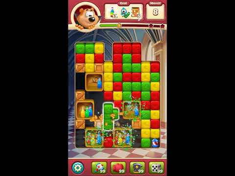 Toon Blast Level 8519 - NO BOOSTERS 🐻🐺🐱 | SKILLGAMING ✔️