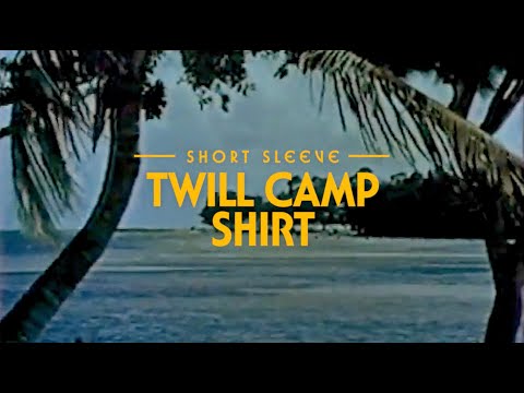 Women's Short Sleeve Twill Camp Shirt