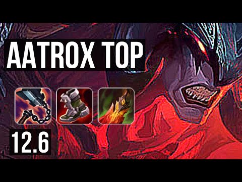 AATROX vs WUKONG (TOP) (DEFEAT) | 8 solo kills | EUW Diamond | 12.6