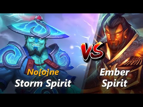 No[o]ne mid Storm Spirit vs Ember Spirit | First 10 minutes