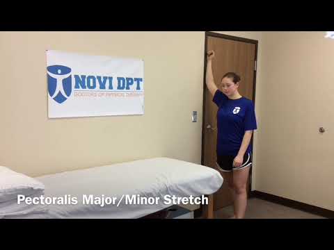 Pectoralis Major/Minor Stretch