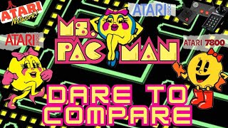 Comparing Ms Pac Man on Atari Consoles
