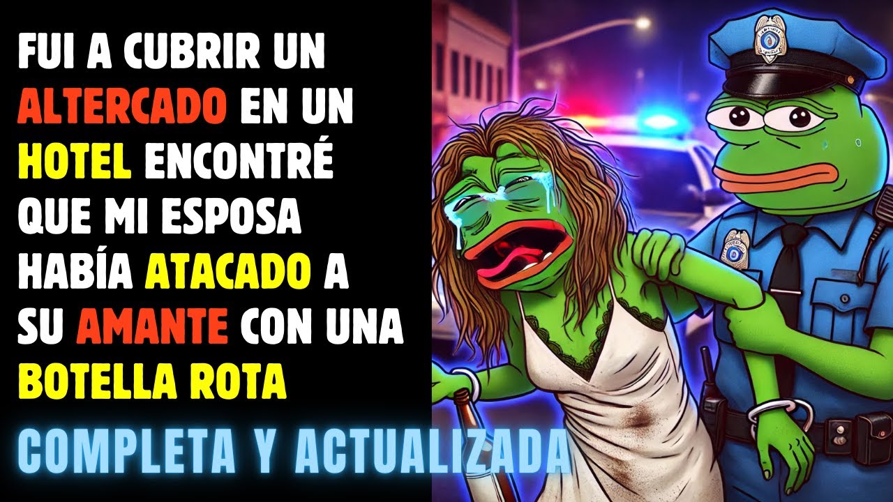 Fui a cubrir un ALTERCADO en un HOTEL y descubrí que mi ESPOSA habia ATACADO a su AMANTE con una