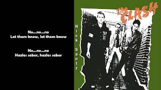 The Clash -Janie Jones (Lyrics) (Subtitulos en español)