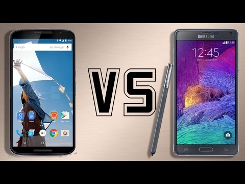 Nexus 6 vs Galaxy Note 4
