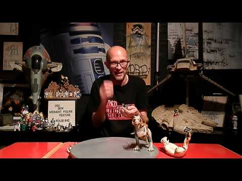 STAR WARS - 642 - CLASSIC VINTAGE TAUNTAUN (OPEN BELLY) & WAMPA (LUKE & HAN - HOTH BATTLE GEAR)