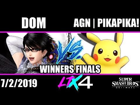 LTX 4 - WINNERS FINALS - Dom Vs. AGN PikaPika!