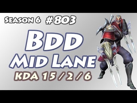 CJ Entus Bdd - Zed vs  Veigar - KR LOL Master 195LP