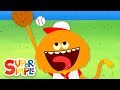 Take Me Out To The Ball Game | Kids Songs | Super Simple Songs