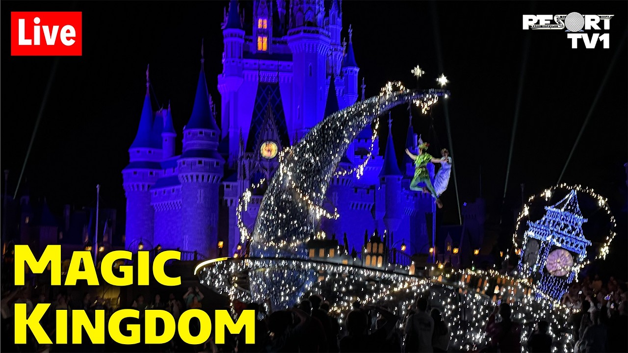 🔴Live: Saturday Night Live at Magic Kingdom with Starlight Parade & Fireworks - 4-25-26