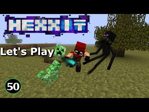 Hexxit Let's Play (Episode 50: THE SPIDERHOOK IS OURS!!!)