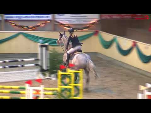 Leck 2017 - Springpferdeprfg. Kl. A - Ebba Johansson und Catch
