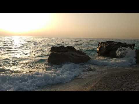 Sunset in Lefkada, Kalamitsi