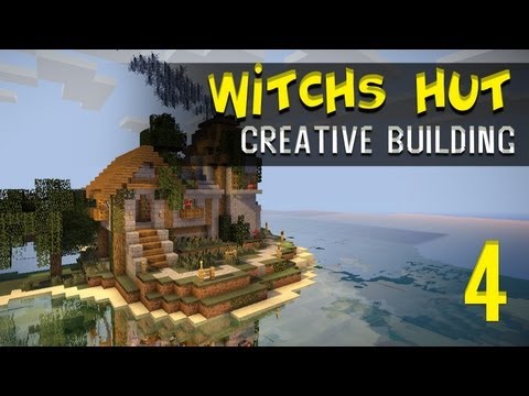 Juicypixel - Minecraft Creative Build: Witch's Hut /w Brewing Tower - Part 4