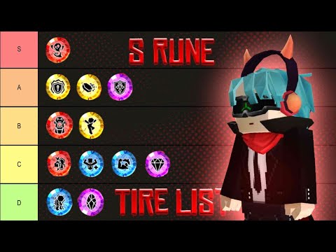 Tier Listing Every S Rune in Bedwars Blockman Go