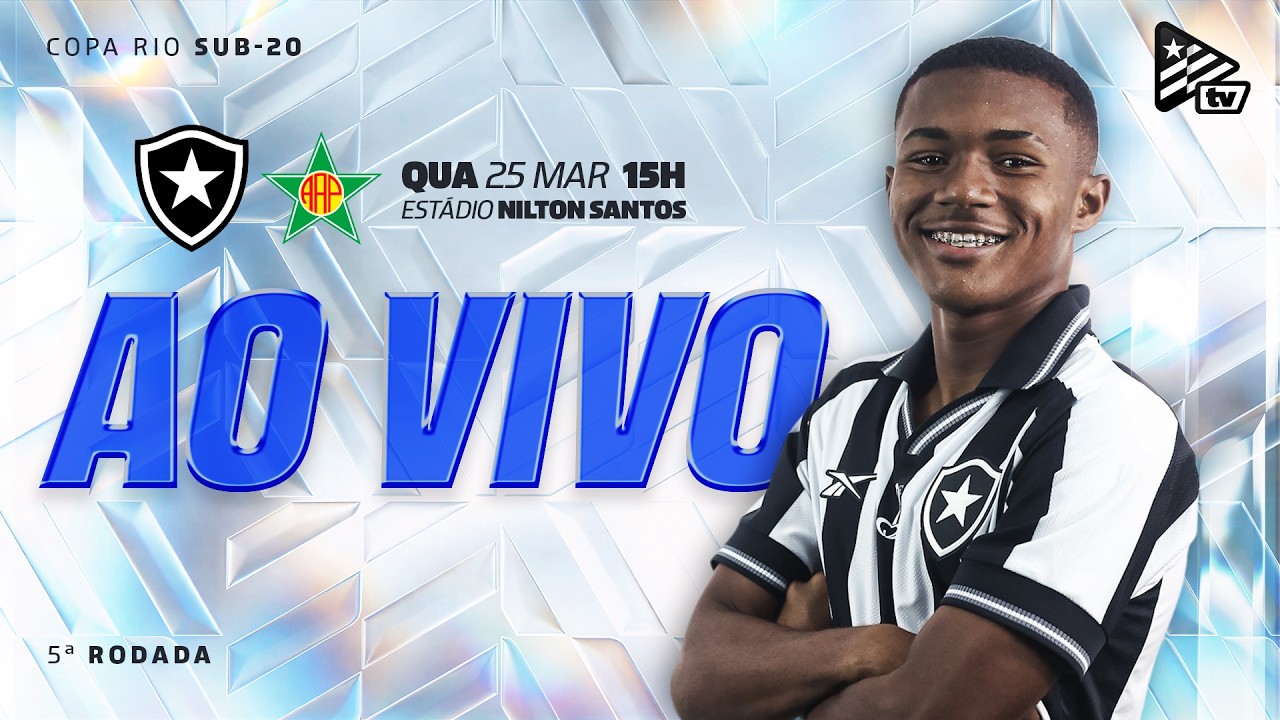 AO VIVO | Botafogo enfrenta a Portuguesa no Nilton Santos pela Copa Rio Sub-20