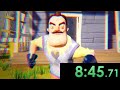 Hello Neighbor Speedruns Are Incredibly Broken