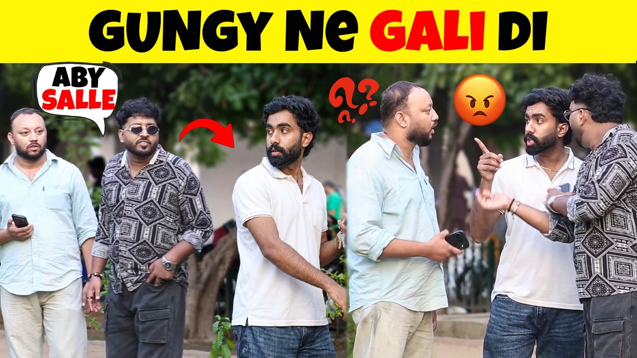 Gali Di Aur Achanak Gunga Ban Gaya! 🤐 Epic Public Prank  || By Sharik Shah & Iqbal Malik