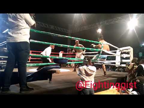 Onoriede Ehwariemi  KO Ariel Bracamonte in Round 1.