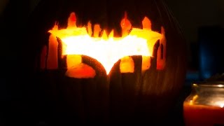 BATMAN PUMPKIN (Day 48: 10/30/14) - Alyas Vlogs