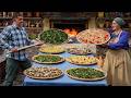 Rustic Pies With Wild Nettle Filling Traditional Azerbaijani Baking
